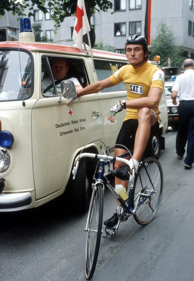 Unsere diesjährigen Ehrengäste zur Rennradtour Fahrrad